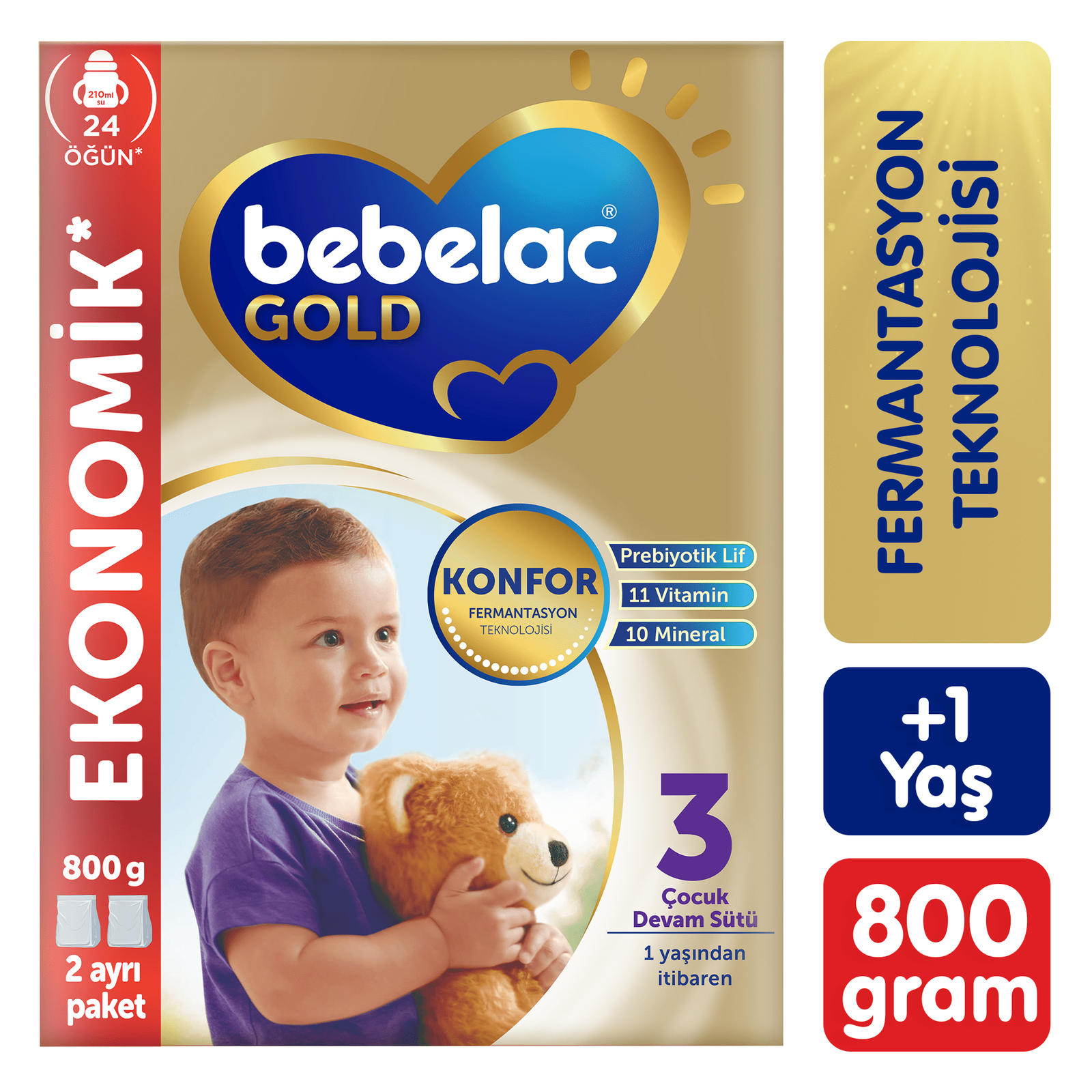 Bebelac Gold 3 800 Gr.
